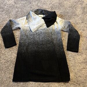 BB Dakota Ashlyn Ombre Jacket Size Extra Small XS Cowl Neck Cardigan‎ New